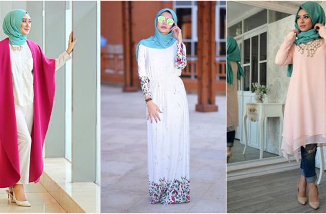 تعرفي على طريقة تنسيق لون الحجاب مع الملابس بـ ٣٠ صورة المرأة